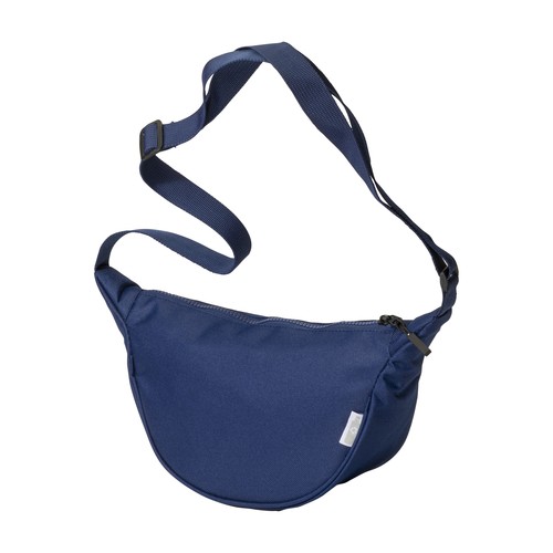 Recycled polyester R-PET shoulder bag/waistbag with adjustable shoulder strap
