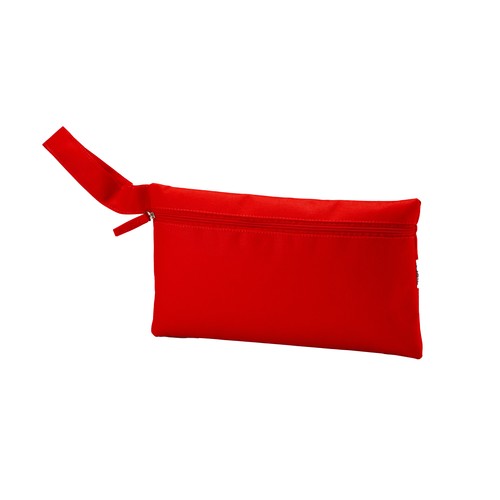Porte-documents en polyester recyclé R-PET avec fermeture éclaire et poignée pratique - 1