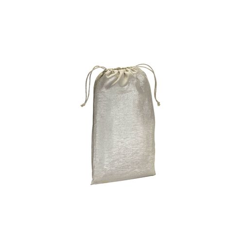 Pochon en polycoton brillant 90 g/m2 avec fermeture à cordons - 1