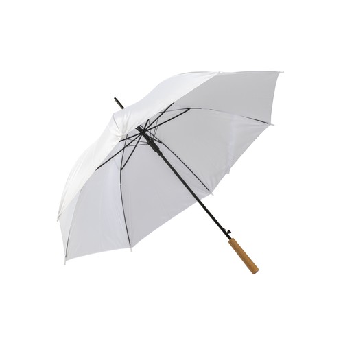 Parapluie golf automatique avec poignée en bois - 1