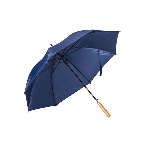 Parapluie golf automatique avec poignée en bois personnalisée