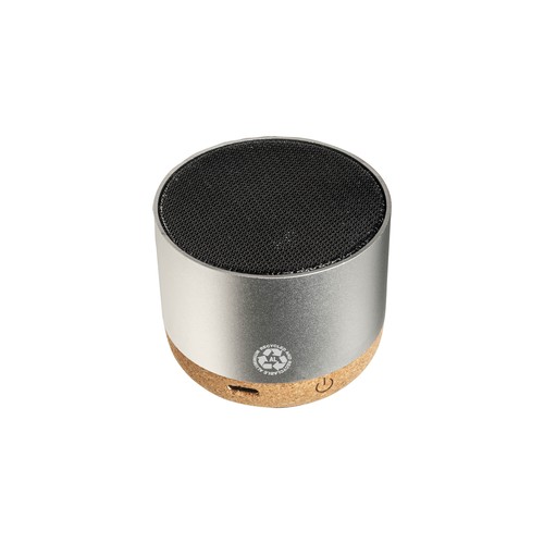 Mini enceinte Bluetooth avec base en liège - 2