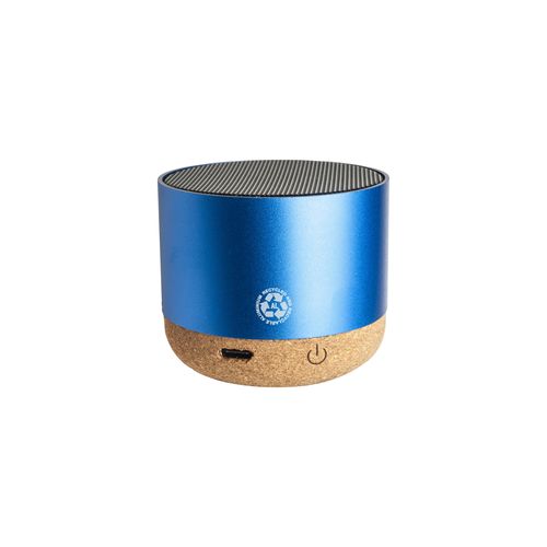 Mini enceinte Bluetooth avec base en liège - 1
