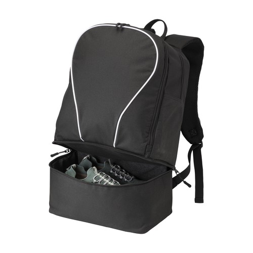 Sac à dos de sport en polyester 600D, compartiment à chaussures rembourré. - 4