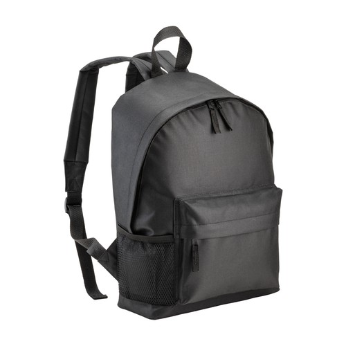 MOCHILA DE POLIÉSTER RECICLADO R-PET CON BOLSILLO EXTERIOR CON CREMALLERA