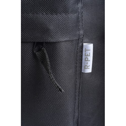 Sac à dos en polyester recyclé R-PET avec poche externe avec fermeture éclair - 5