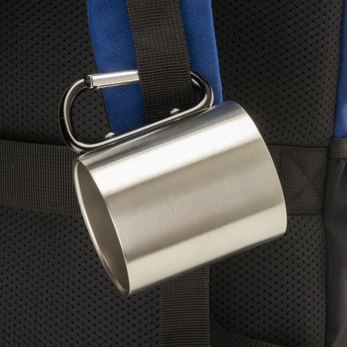 Tasse en acier avec poignée à mousqueton en aluminium, 200 ml - 3