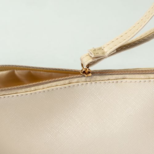 Sac polyvalent en PU à grain fin de type saffiano - 4