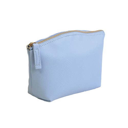 Trousse de beauté polyvalente en PU grain fin saffiano - 1
