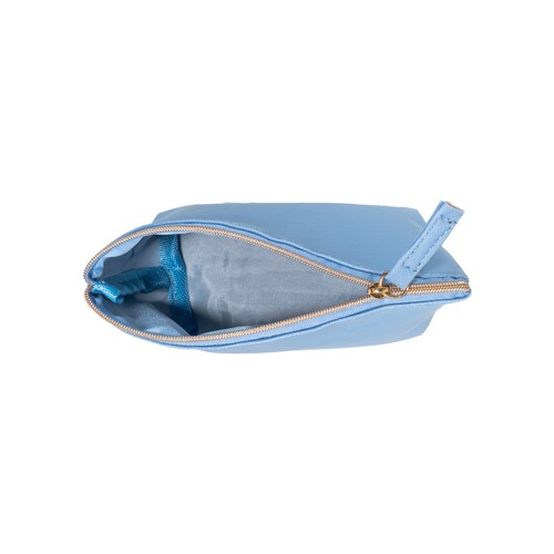 Trousse de beauté polyvalente en PU grain fin saffiano - 3