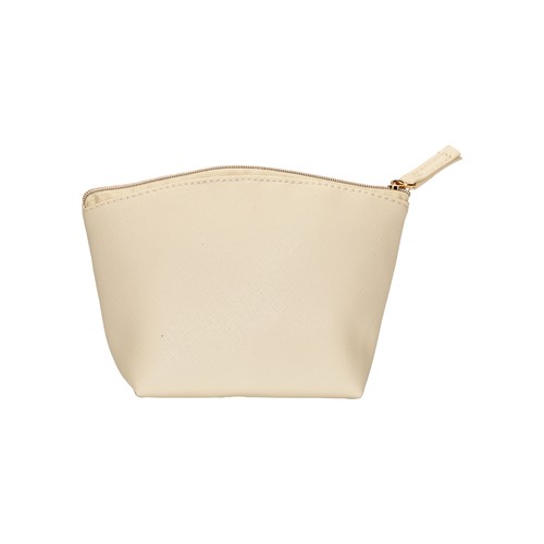 Trousse de beauté polyvalente en PU grain fin saffiano - 2
