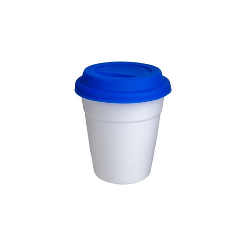 Tasse réutilisable en PP avec bouchon en silicone - 1