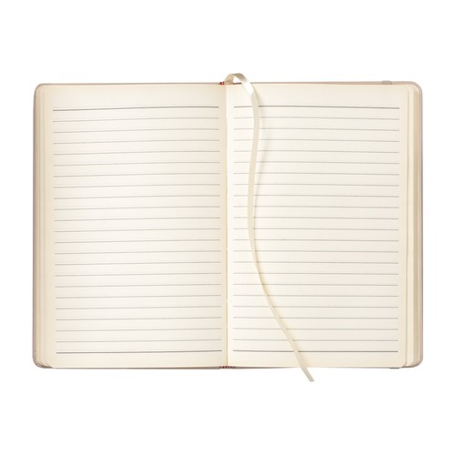 Cahier avec couverture en PU aux couleurs pastel et fermeture élastique - 2