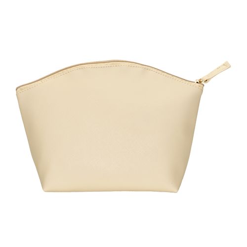 Trousse de beauté polyvalente en PU grain fin saffiano - 2