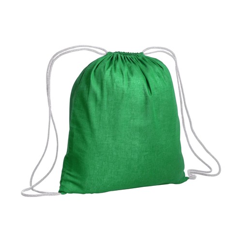 Sac à dos en coton 120 g/m2, avec fermeture à étranglement. Il est certifié OEKO-TEX®. - 1