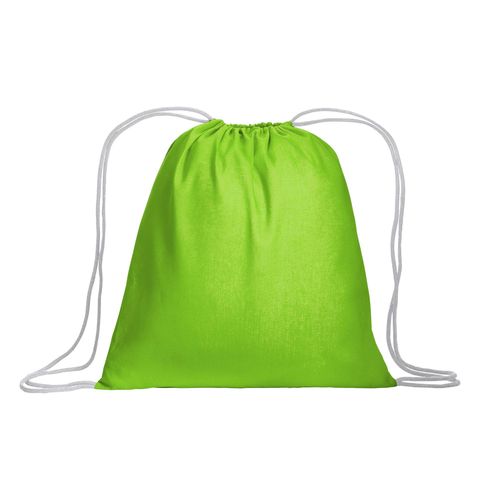 Sac à dos en coton 120 g/m2, avec fermeture à étranglement. Il est certifié OEKO-TEX®. - 2