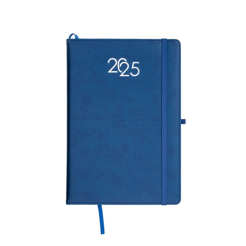 Agenda quotidien 2025 avec couverture en PU recyclé avec couture périphérique - 4