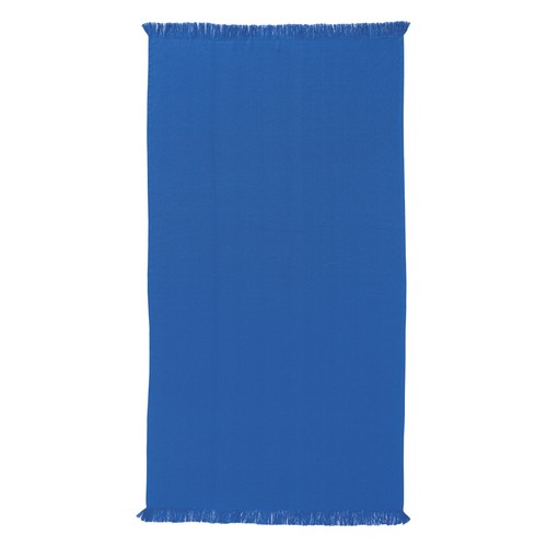 Serviette de plage/Fouta frangée en coton recyclé - 3