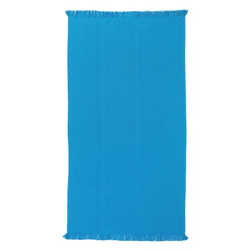 Serviette de plage/Fouta frangée en coton recyclé - 3