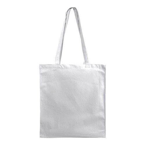 Sac shopping en coton 180 g/m2 avec anses longues et soufflet - 3