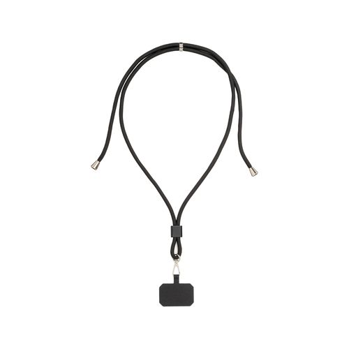 Lanière en polyester pour téléphone portable avec étiquette à personnaliser - 2