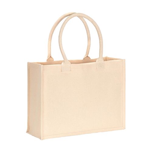 Sac de shopping en coton laminé de 300 g/m2 - 1