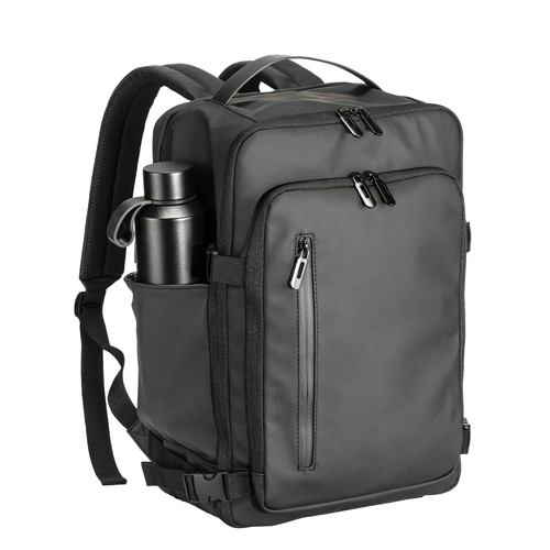 Sac à dos pour ordinateur portable (15) en PU souple résistant à l'eau - 4