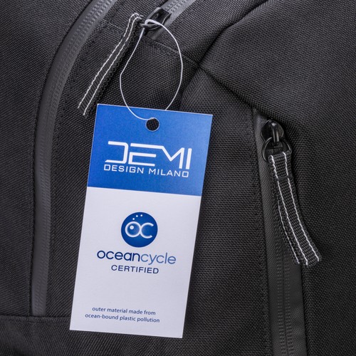 Sac à dos pour ordinateur portable (15) en PET recyclé certifié par OceanCycle (R-PET) - 4