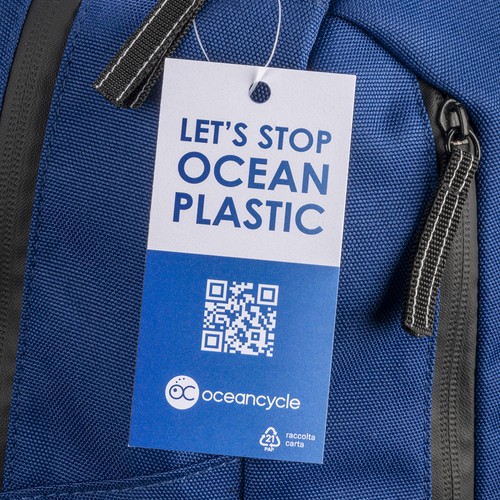 Sac à dos pour ordinateur portable (15) en PET recyclé certifié par OceanCycle (R-PET) - 6