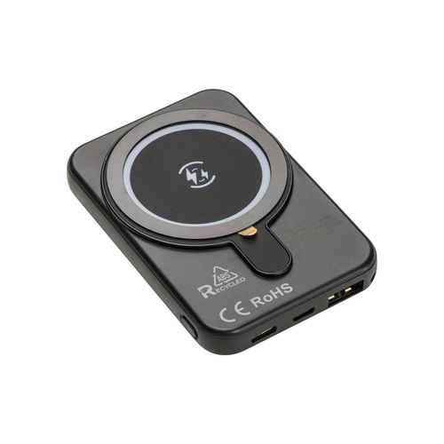 Powerbank magnétique R-ABS 5000 mAh, sortie sans fil 15W - 3