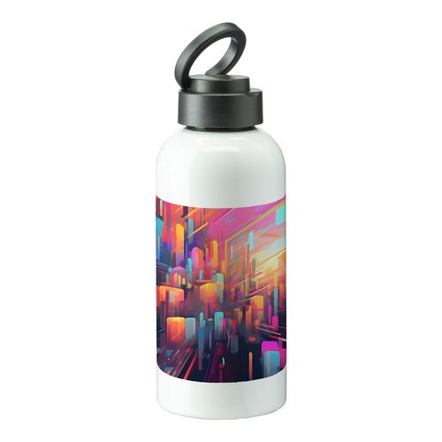 Bouteille isotherme de 500 ml en acier inoxydable. Impression par sublimation - 3