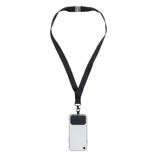 Ruban de cou en polyester avec étiquette pour téléphone portable - 3