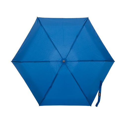 Mini parapluie en R-PET avec manche en bois - 2