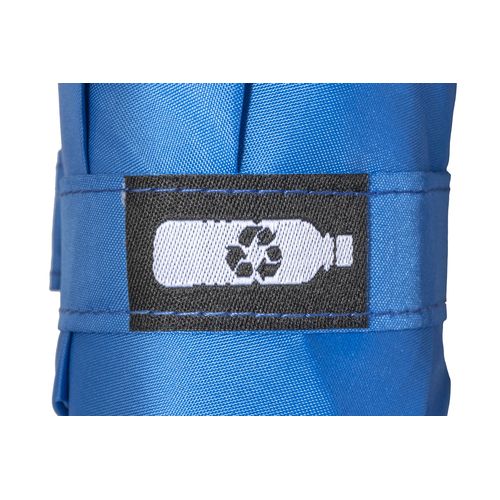 Mini parapluie en R-PET avec manche en bois - 3