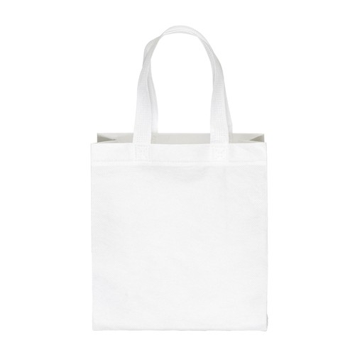 Sac de shopping en PET recyclé 80 g/m2 thermosoudé (TNT R-PET) - 2