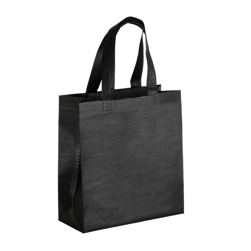 Sac de shopping en PET recyclé 80 g/m2 thermosoudé (TNT R-PET) - 1