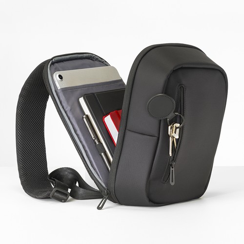 Sac à dos / sac à bandoulière en polyester 210D - 4