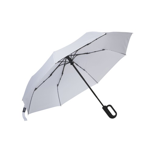 Automatic R-PET umbrella with carabiner handle