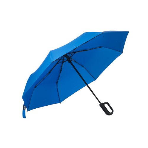 Parapluie automatique en R-PET avec poignée à mousqueton - 1