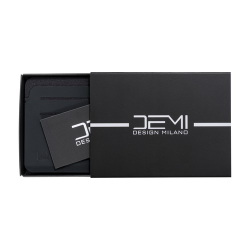 Anti-RFID card holder made of soft PU. With six card compartments and RFID logo Anti-RFID card holder made of soft PU. With six card compartments and RFID logo