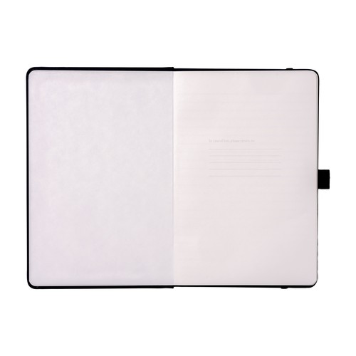 Cahier de format A5 avec couverture rigide en PU souple - 2