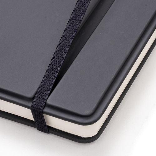 Cahier de format A5 avec couverture rigide en PU souple - 7