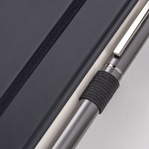 Cahier de format A5 avec couverture rigide en PU souple - 9