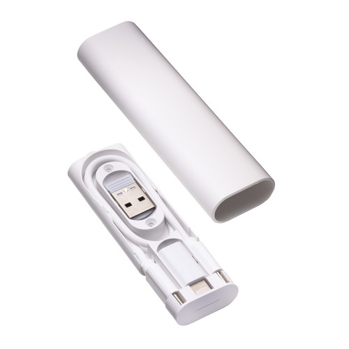 Cable set in plastic case