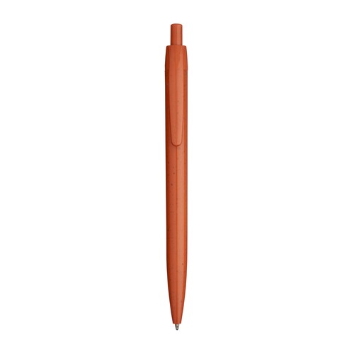 Stylo à déclic fabriqué à partir de paille de blé (50%) et de PP (50%) - 1