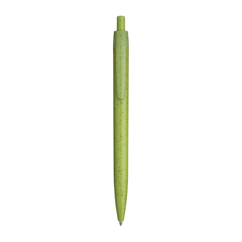 Click pen made of wheat straw (50%) and PP (50%)