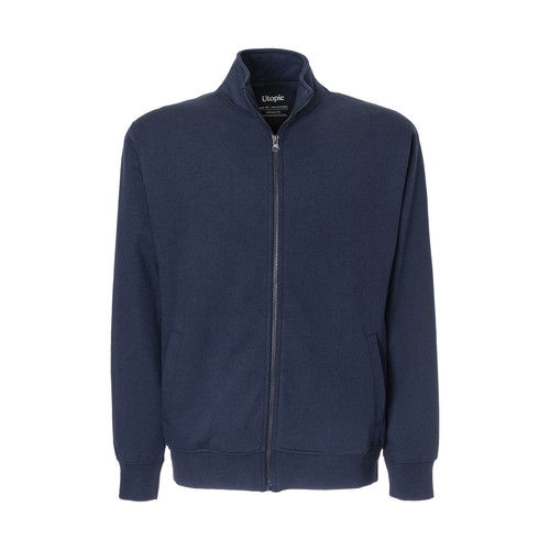 Sweat unisexe à fermeture éclair en tissu 100 % régénéré de 280 g/m2 - 7