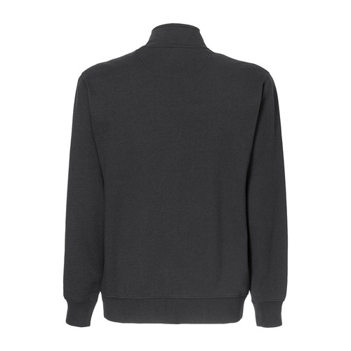 Unisex zip-up sweatshirt in regenerated cotton and polyester 280 g/m2