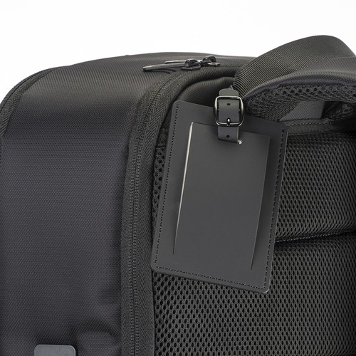 Etiquette de bagage en PU souple. Avec carte intérieure pour le nom et les coordonnées - 8