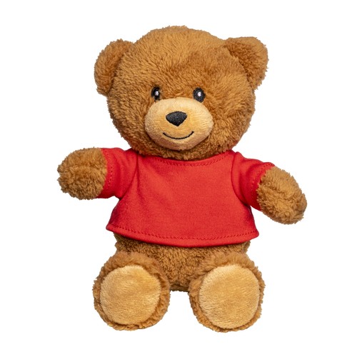 Ourson en polyester avec t-shirt personnalisable - 1